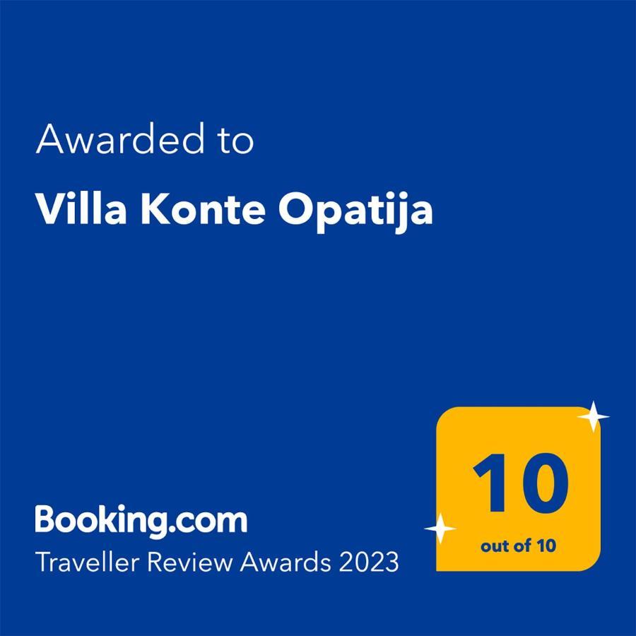 Villa Konte Opatija Donji Rukavac Eksteriør bilde